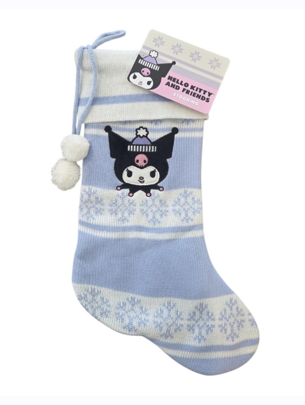 Sanrio Kuromi Knit Stocking